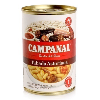 latas de fabada asturiana made in spain el campanal